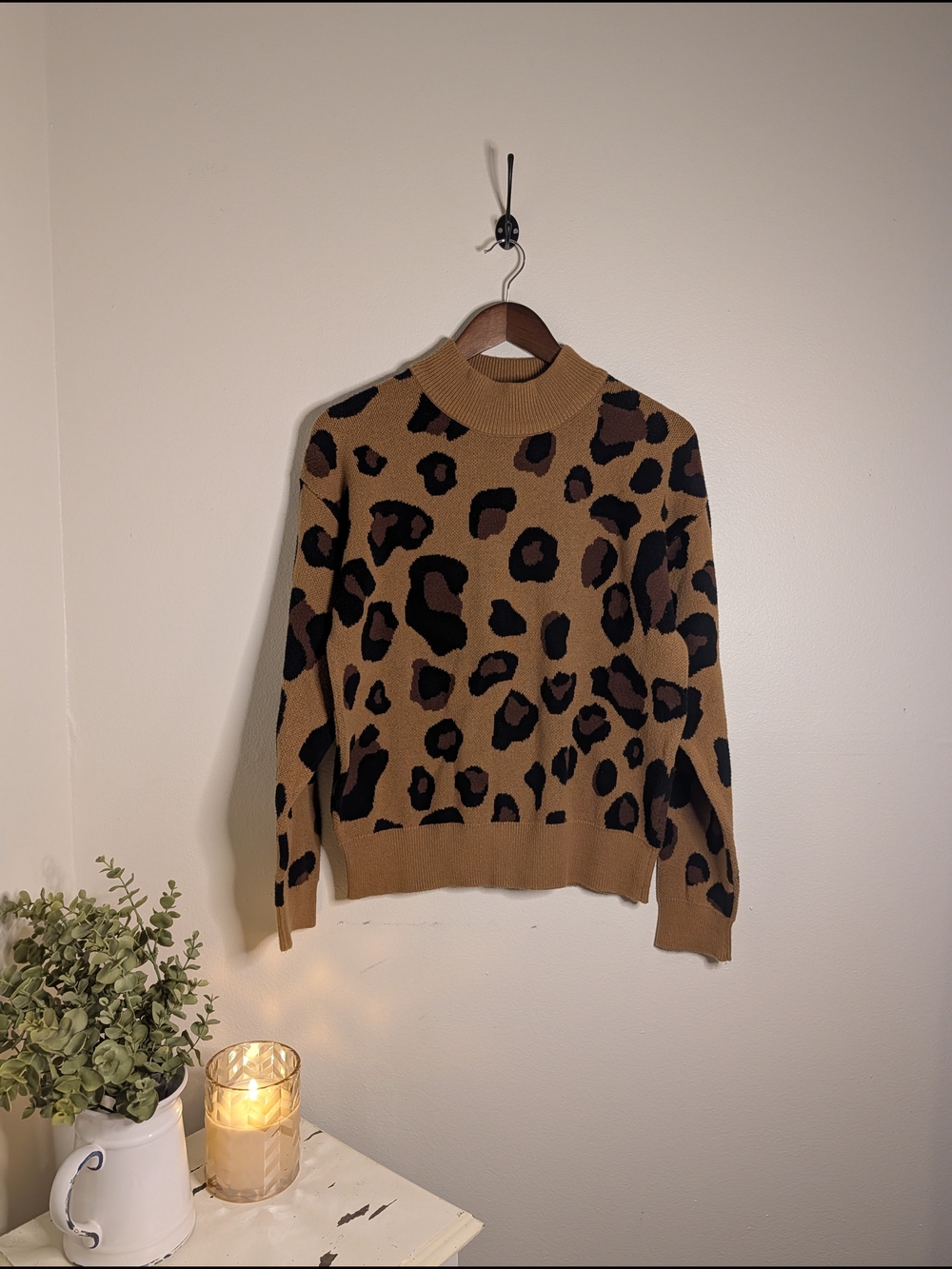 Leopard Print Sweater